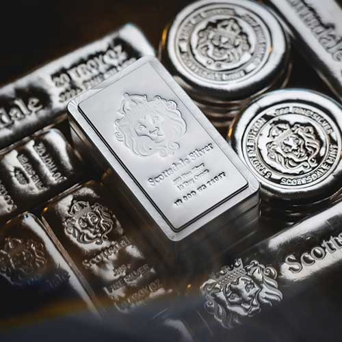 Envío certificado de lingotes de plata a toda España