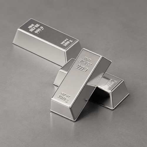 Lingote de plata de inversión 999