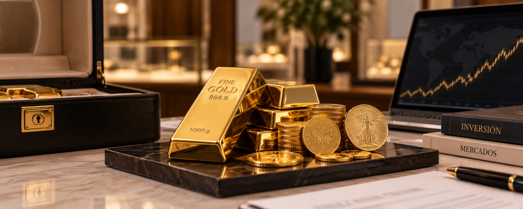 oro de inversión