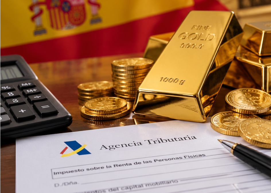 Oro de inversión: Fiscalidad y obligaciones legales en España